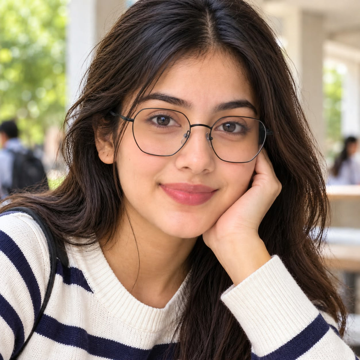 Fed Focus Eyewear Full Rim Geometric Hexagon Shape For Women 202283 - Eyedentity Opticians