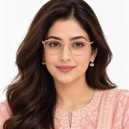 Full Frame Soft Cat-Eye Shape For Women 173153 - Eyedentity Opticians