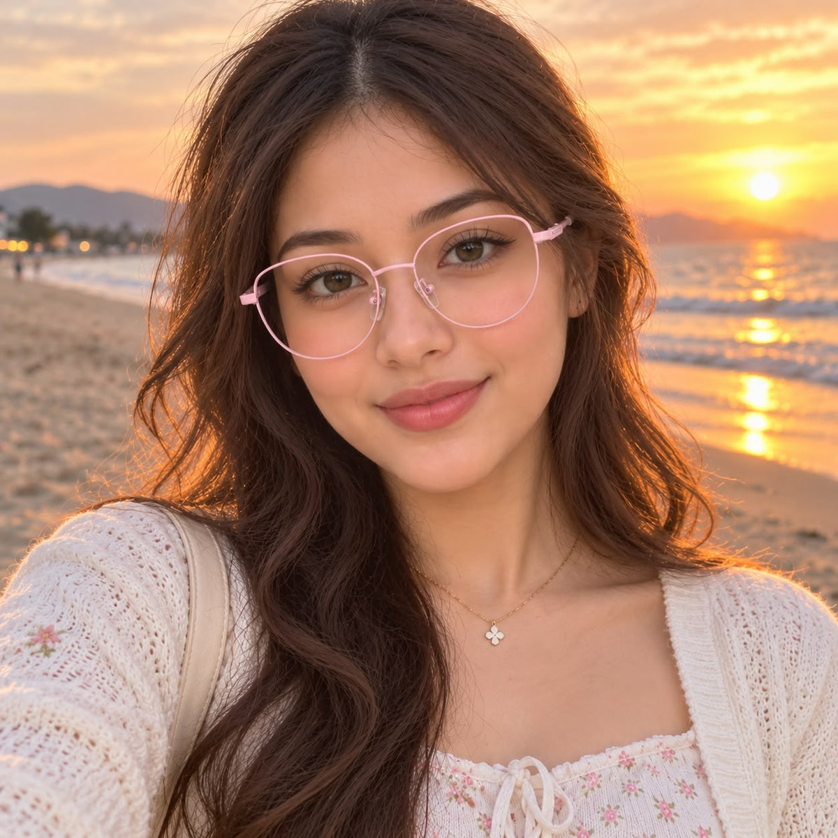 Full Frame Metal Cat-Eye Shape For Women 289586 - Eyedentity Opticians