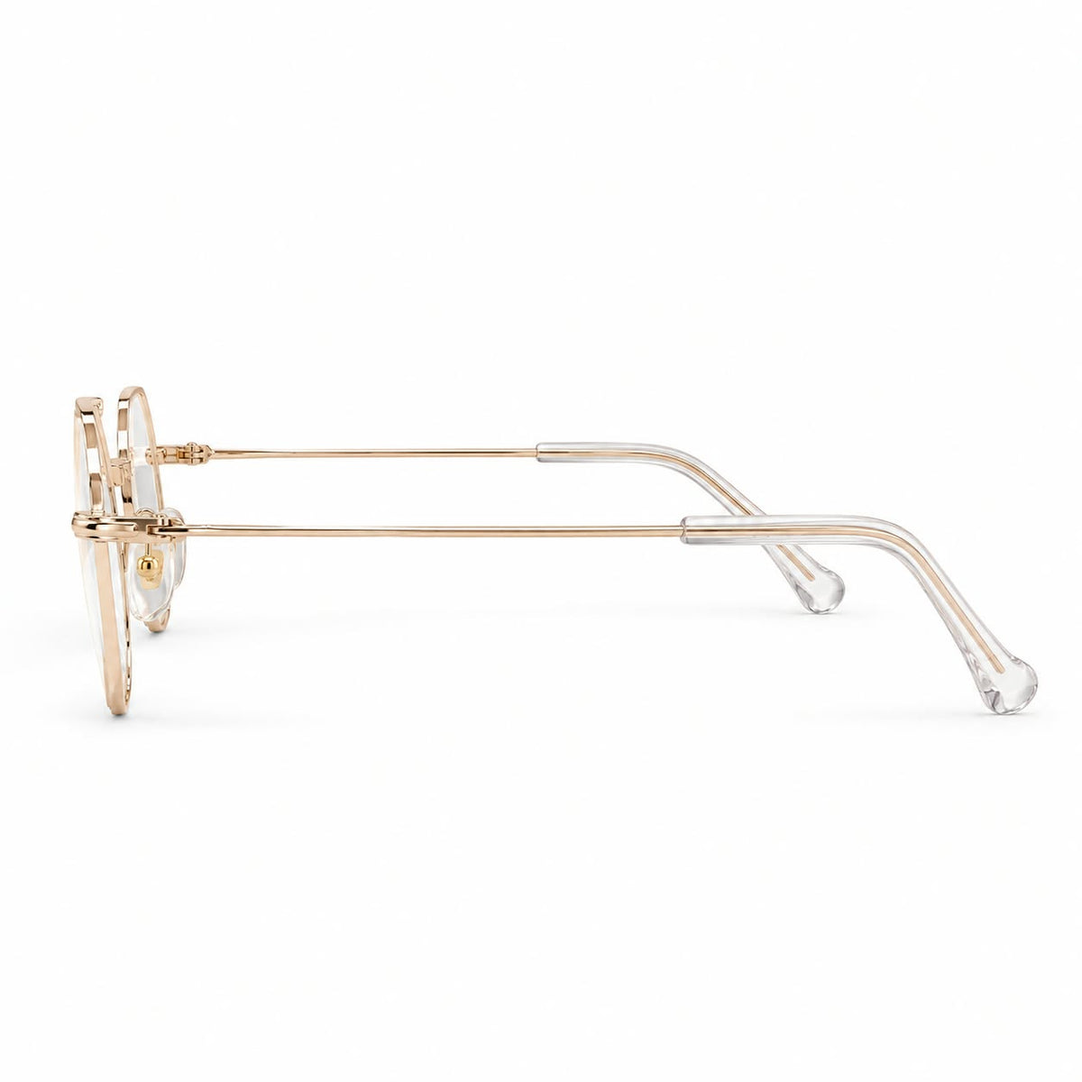 Rimless Metal Eyewear Geometric Hexagonal Shape For Men 184297 - Eyedentity Opticians