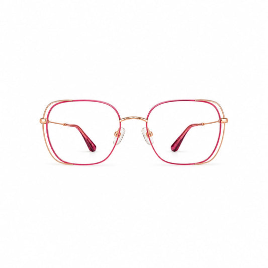 Full Frame Metal Eyewear Geometric Square Shape For Women 361551 - Eyedentity Opticians