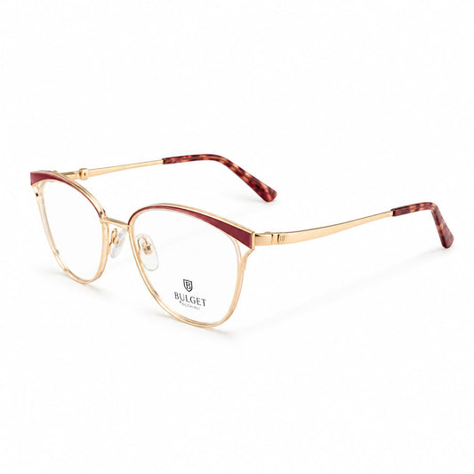 Full Frame Metal Eyewear Round Cat Eyed Shape For Women 168243