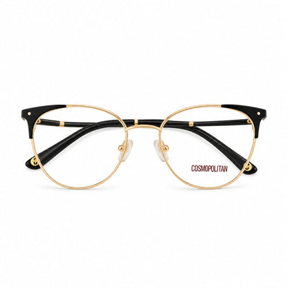 Full Rim Metal Eyewear Cat eyed Retro Shape For Women 290563