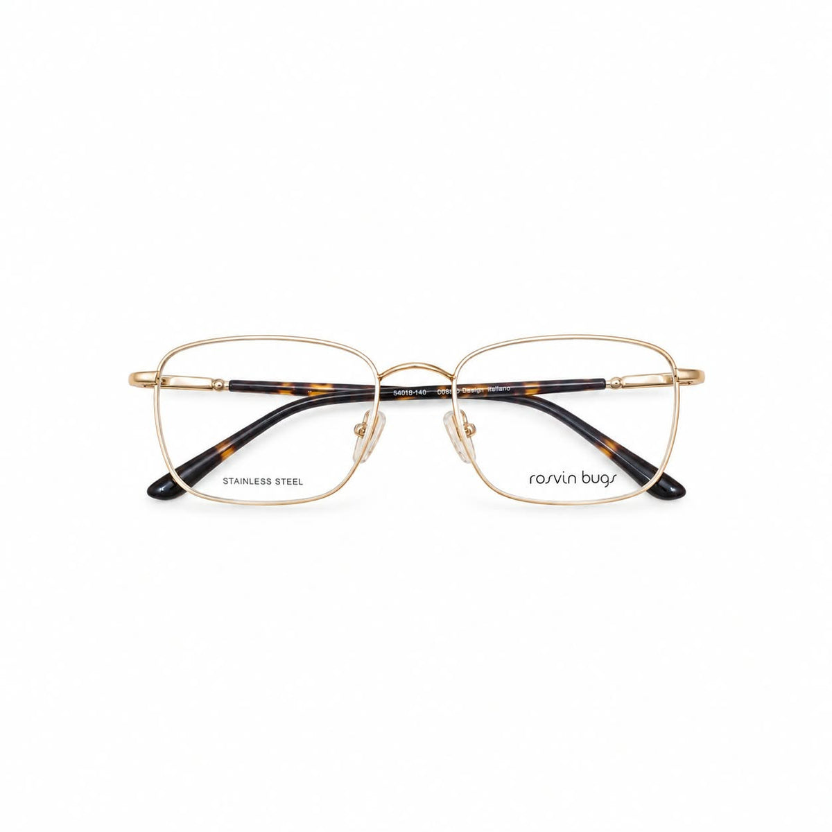 Full Rim Metal Eyewear Rectangle Shape for Men 285318