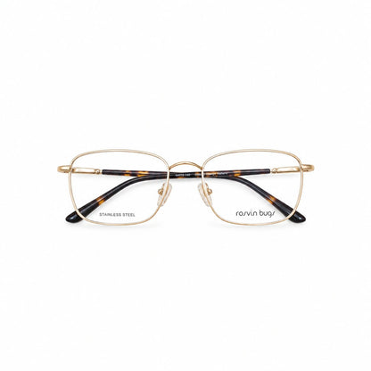Full Rim Metal Eyewear Rectangle Shape for Men 285318