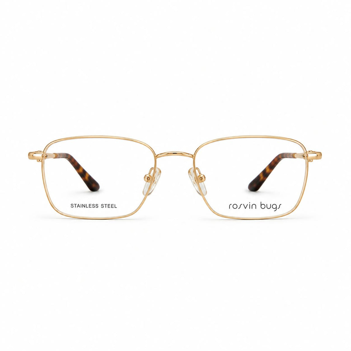 Full Rim Metal Eyewear Rectangle Shape for Men 285318
