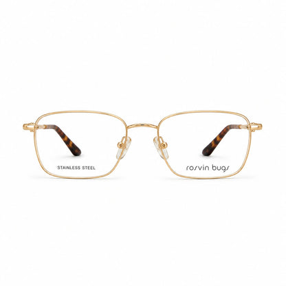 Full Rim Metal Eyewear Rectangle Shape for Men 285318