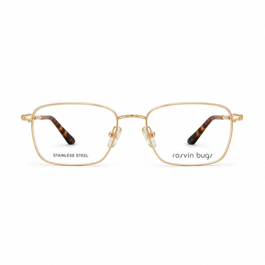 Full Rim Metal Eyewear Rectangle Shape for Men 285318