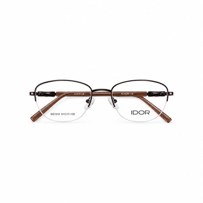 Half Rimless Oval Shape For Women 232398