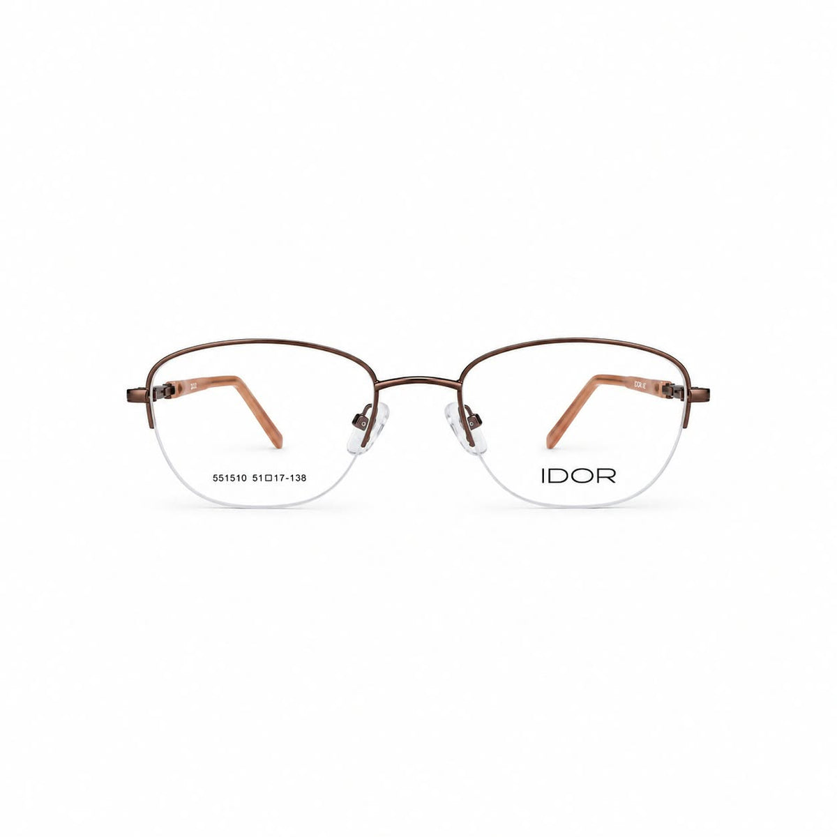 Half Rimless Oval Shape For Women 232398