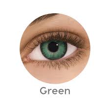 Bausch & Lomb Contact Lenses 2 Lens Pack / Green / 0.00 Bausch & Lomb Ultra >> Lacelle  << Premium Monthly Disposable Color Contact Lenses
