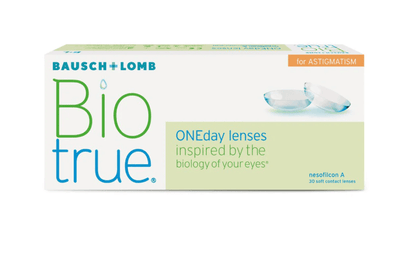 Bausch & Lomb Contact Lenses Bausch & Lomb BioTrue >> Toric / Astigmatism << Daily Disposable Contact Lenses
