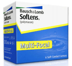 Bausch & Lomb Contact Lenses Bausch & Lomb SOFLENS >> Multifocal << Monthly Disposable Contact Lenses