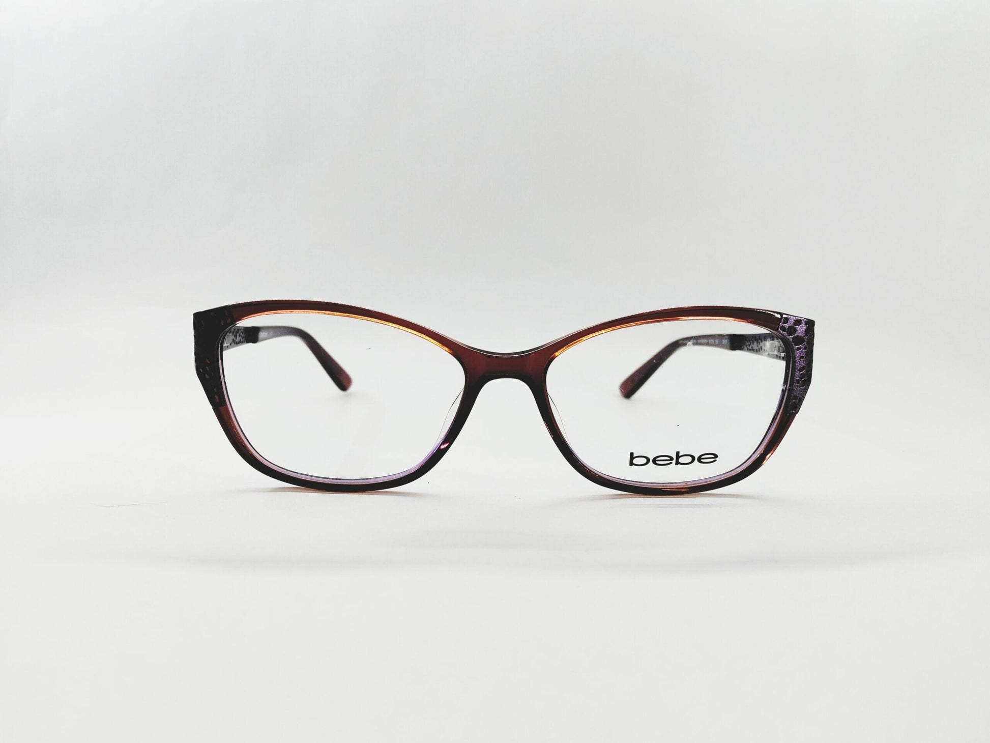 Bebe Eyeglasses Bebe Full Frame Cat-eye For Women 225678