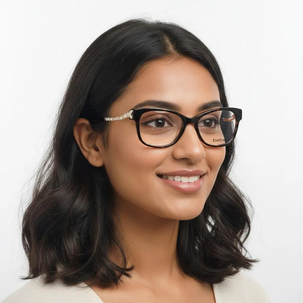 Bebe Eyeglasses Bebe Full Frame Cat-Eye For Women 364888