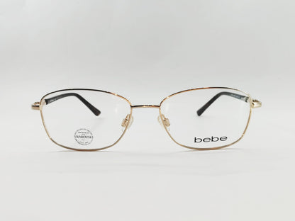 Bebe Eyeglasses Bebe Full Frame Oval Specs For Women 432356