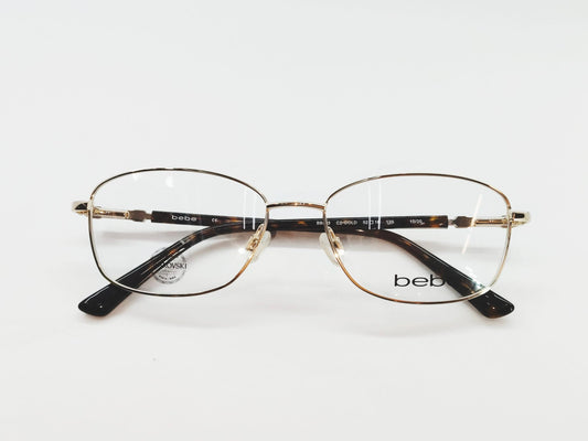Bebe Eyeglasses Bebe Full Frame Oval Specs For Women 432356