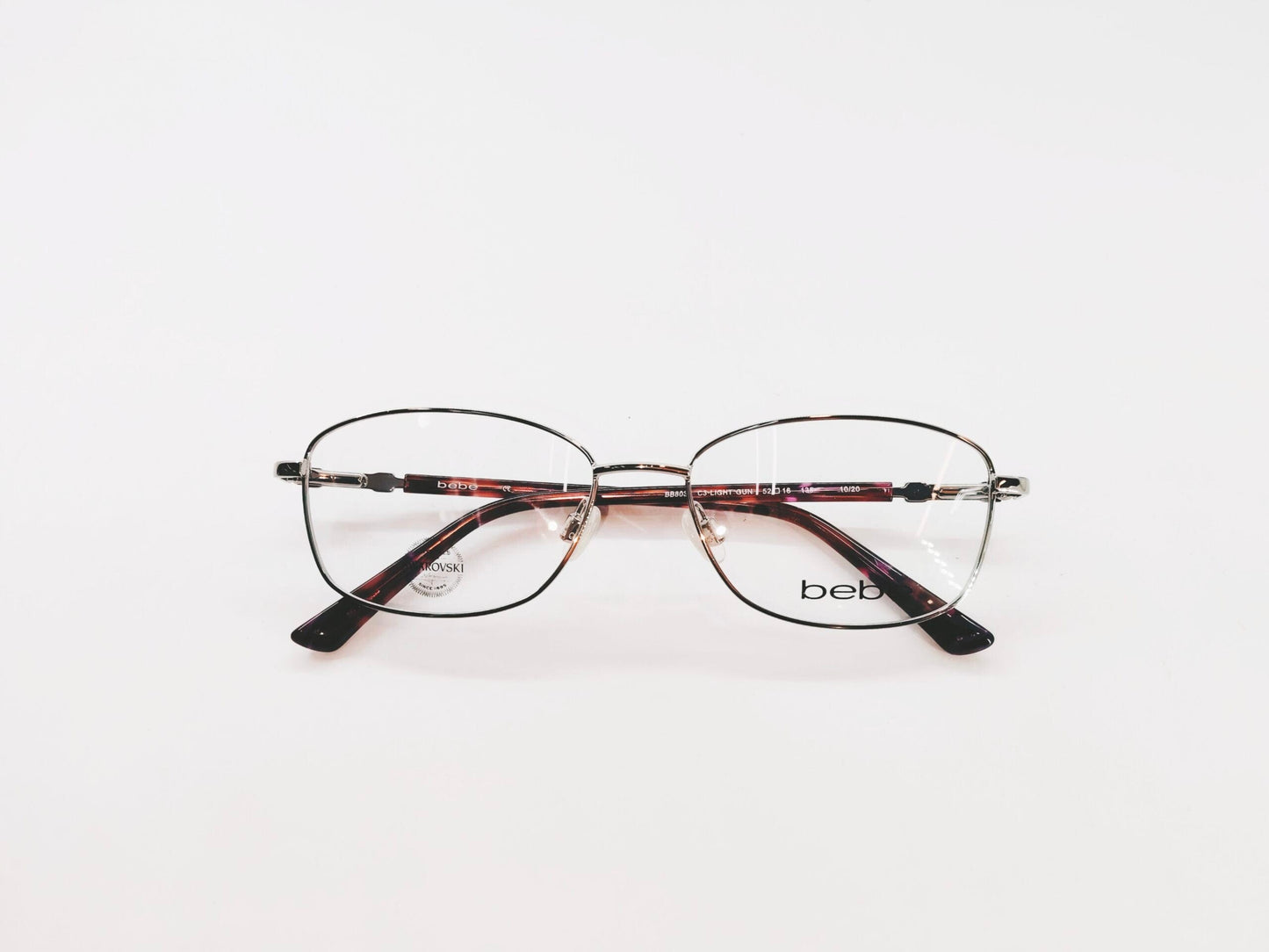 Bebe Eyeglasses Bebe Full Frame Oval Specs For Women 432356