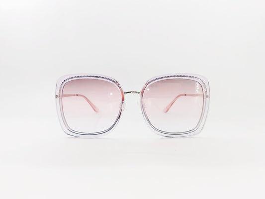 Bebe Eyeglasses Bebe Full Frame Square Sunglasses For Women 338623