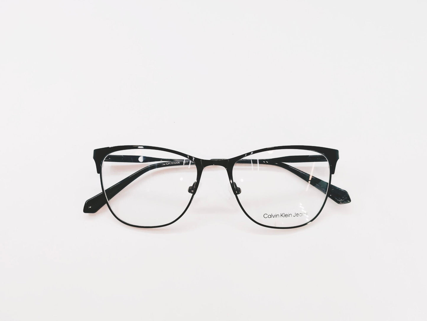 Calvin Klein Eyeglasses Calvin Klein Cat-Eye Full Frame Specs For Women 116452