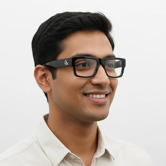 Calvin Klein Eyeglasses Calvin Klein- Full Frame Rectangle Specs For Men 216553