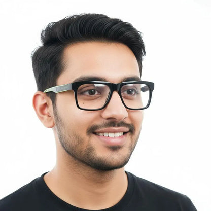 Calvin Klein Eyeglasses Calvin Klein- Full Frame Square Specs For Men 309876