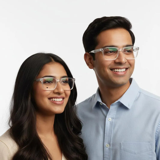 Calvin Klein Eyeglasses Calvin Klein- Full Frame Square Specs For Men & Women 439165