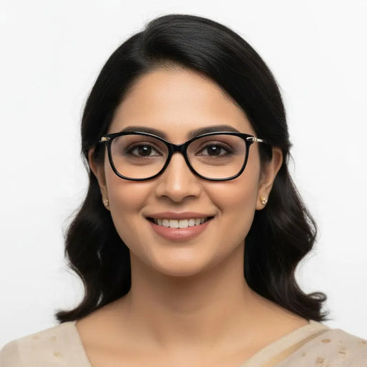 Carolina Herrera Eyeglasses Carolina Herrera Full Frame Cat-Eye Specs For Women 451332