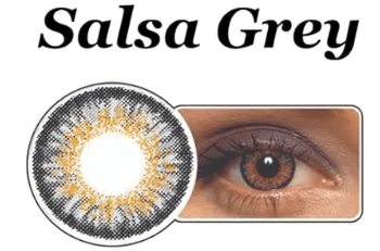 Celebration Contact Lenses Celebration Colors >>SALSA GRAY<< Yearly Spherical Disposable Contact Lenses