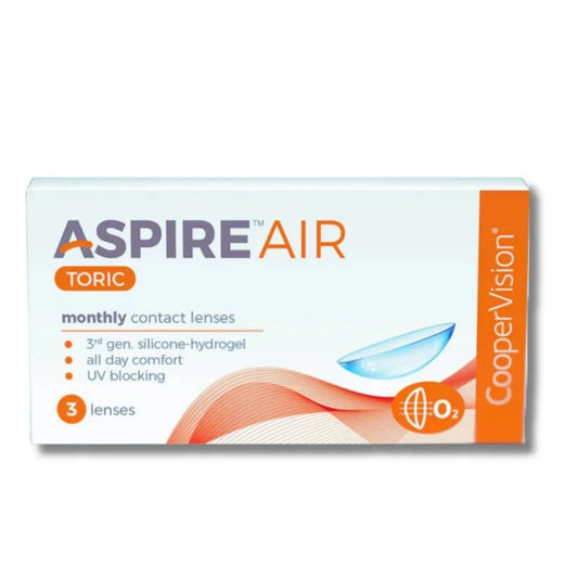 Cooper Vision Contact Lenses Cooper Vision Aspire Air >> Toric / Astigmatism << Monthly Disposable Contact Lenses