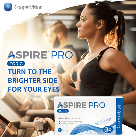 Cooper Vision Contact Lenses Cooper Vision Aspire Pro >> Toric / Astigmatism << Monthly Disposable Contact Lenses