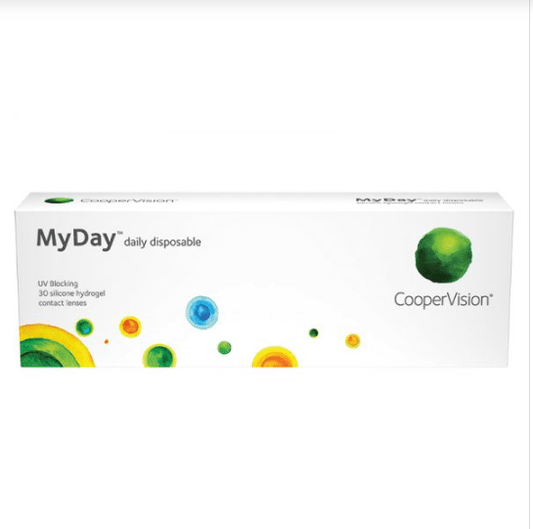 Cooper Vision Contact Lenses Cooper Vision MyDay >> Spherical << One Day Disposable Contact Lenses