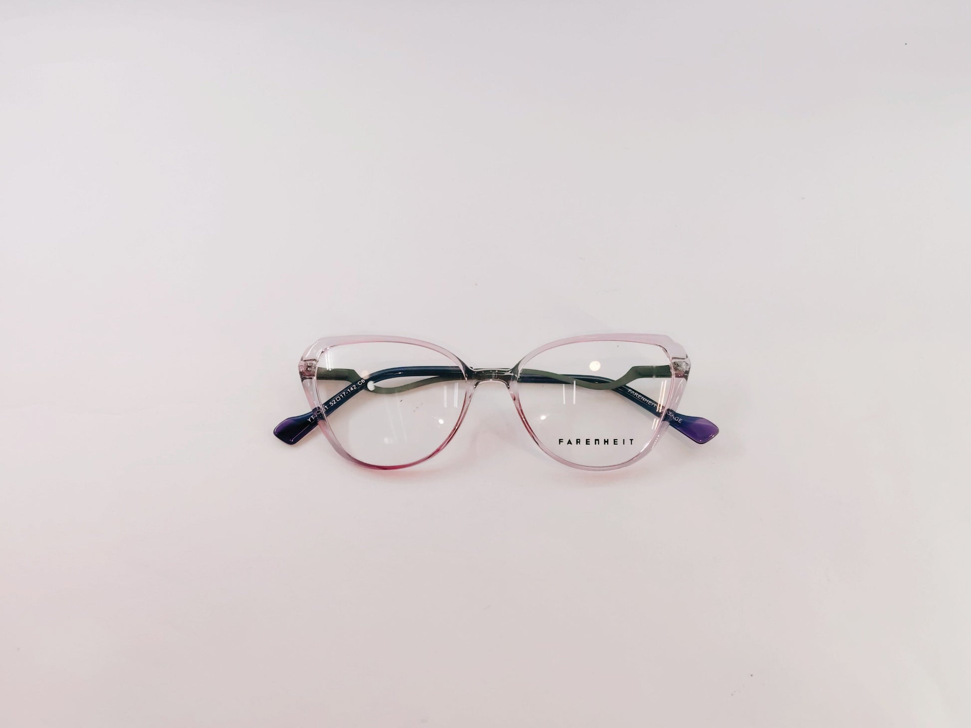 Farenheit Eyeglasses Farenheit Cat-Eye Full Frame Specs For Women YT13061