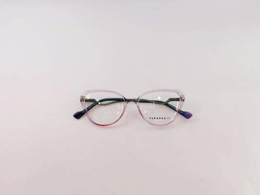 Farenheit Eyeglasses Farenheit Cat-Eye Full Frame Specs For Women YT13061