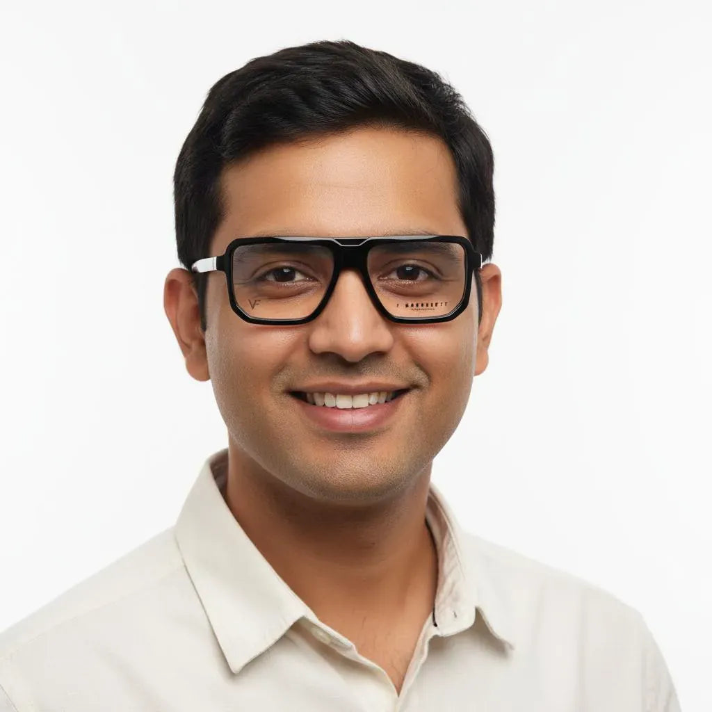 Farenheit Eyeglasses Farenheit Full Frame Rectangle Specs For Men 363602