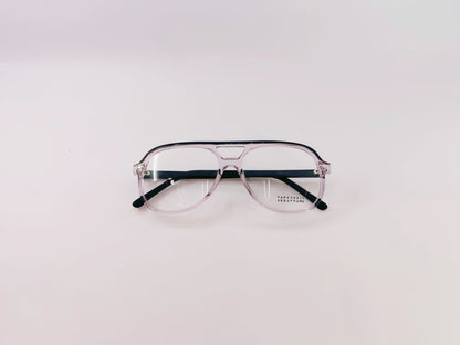 Farenheit Eyeglasses Farenheit Full Frame Square Aviator For Women 169949