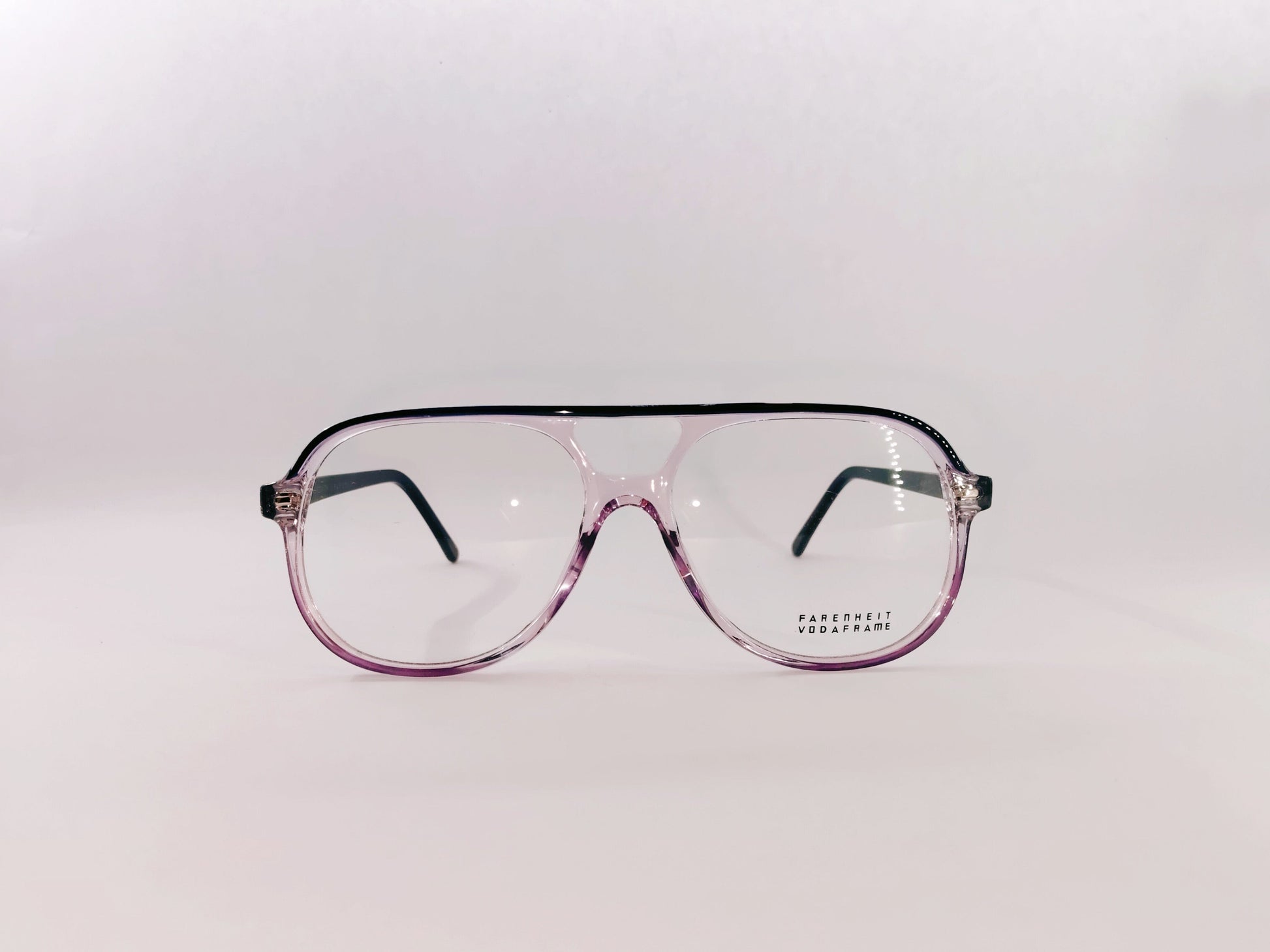 Farenheit Eyeglasses Farenheit Full Frame Square Aviator For Women 169949