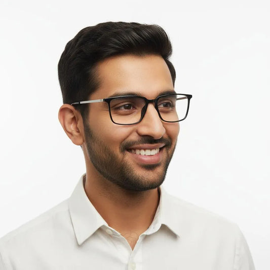 French Connection Eyeglasses French Connection Full Frame Rectangle For Men 168427