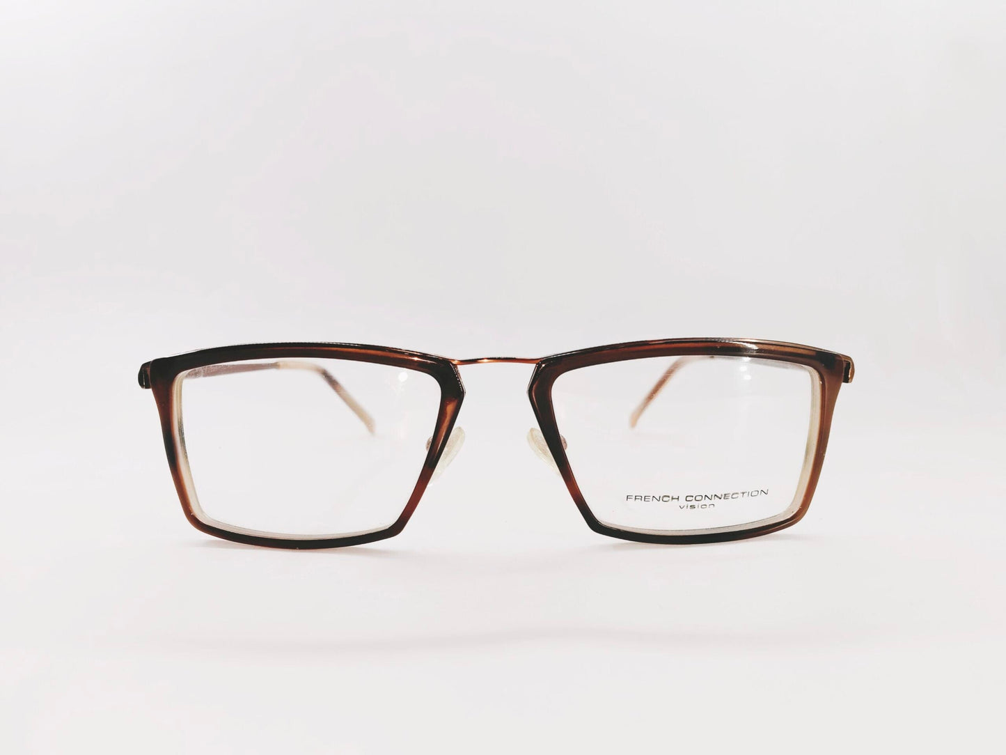 French Connection Eyeglasses French Connection Full Frame Rectangle For Men & Women 154704
