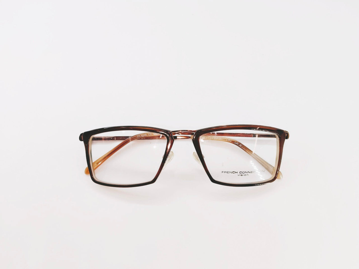 French Connection Eyeglasses French Connection Full Frame Rectangle For Men & Women 154704