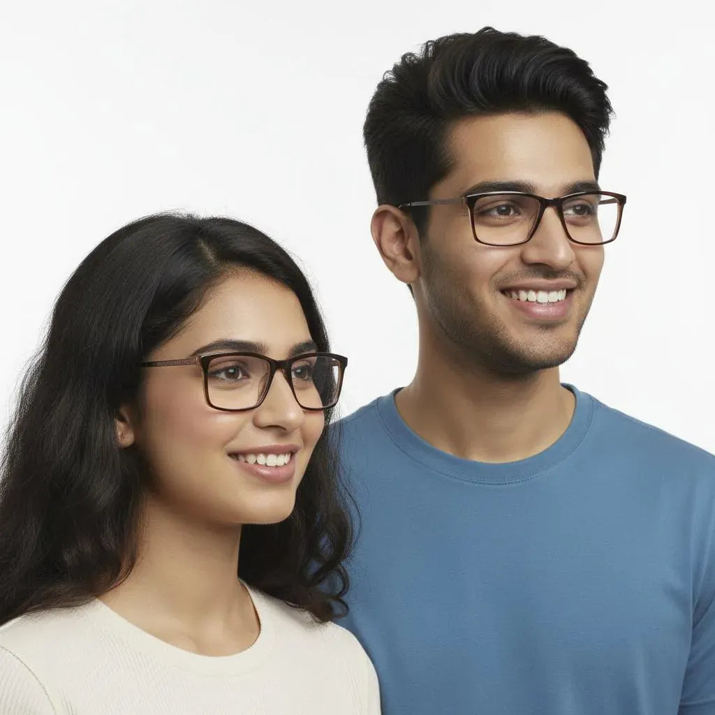 French Connection Eyeglasses French Connection Full Frame Rectangle For Men & Women 154704
