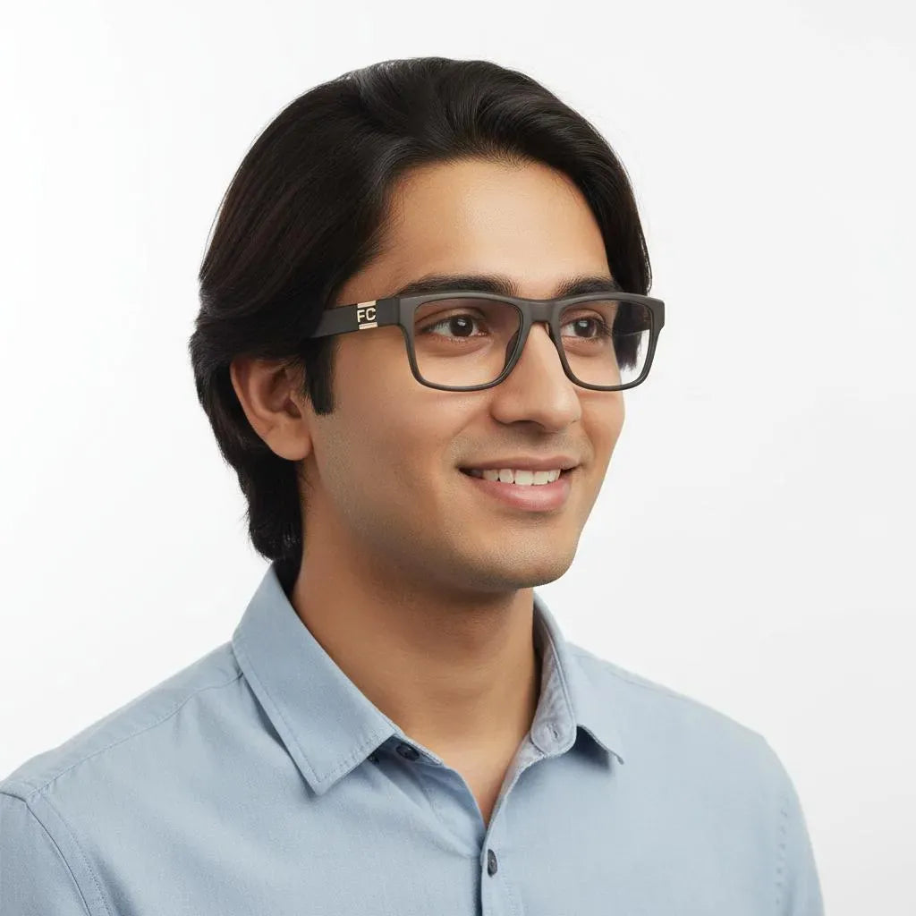 French Connection Eyeglasses French Connection Full Frame Square Specs For Men 334390