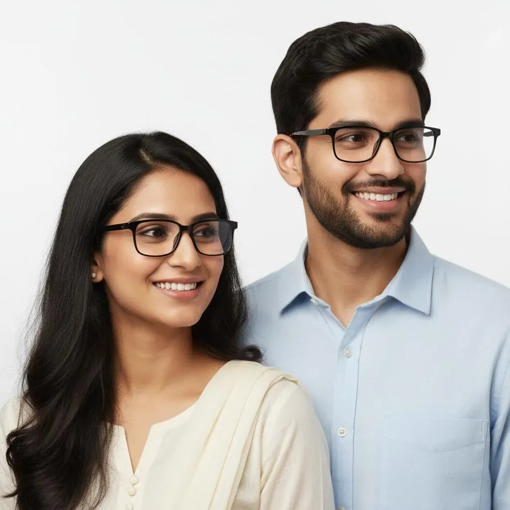 French Connection Eyeglasses French Connection Full Rim Rectangle Clip-On For Men & Women 155287