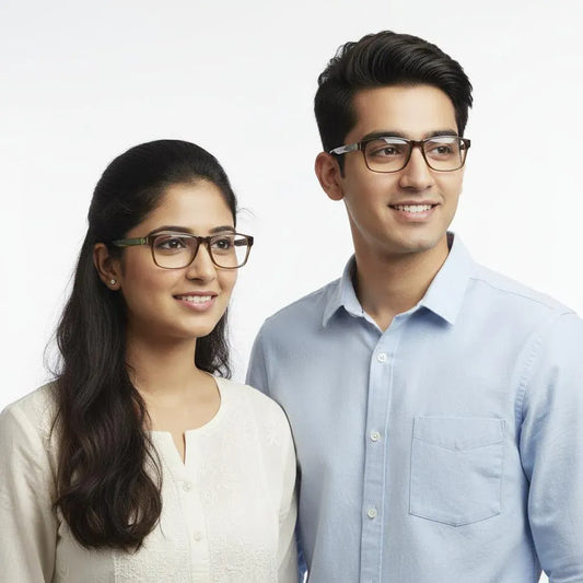 French Connection Eyeglasses French Connection Full Rim Rectangle Specs For Men & Women 250423