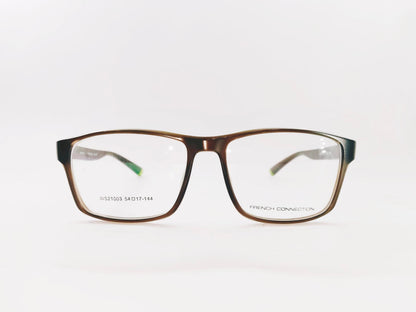 French Connection Eyeglasses French Connection Full Rim Rectangle Specs For Men & Women WS21003