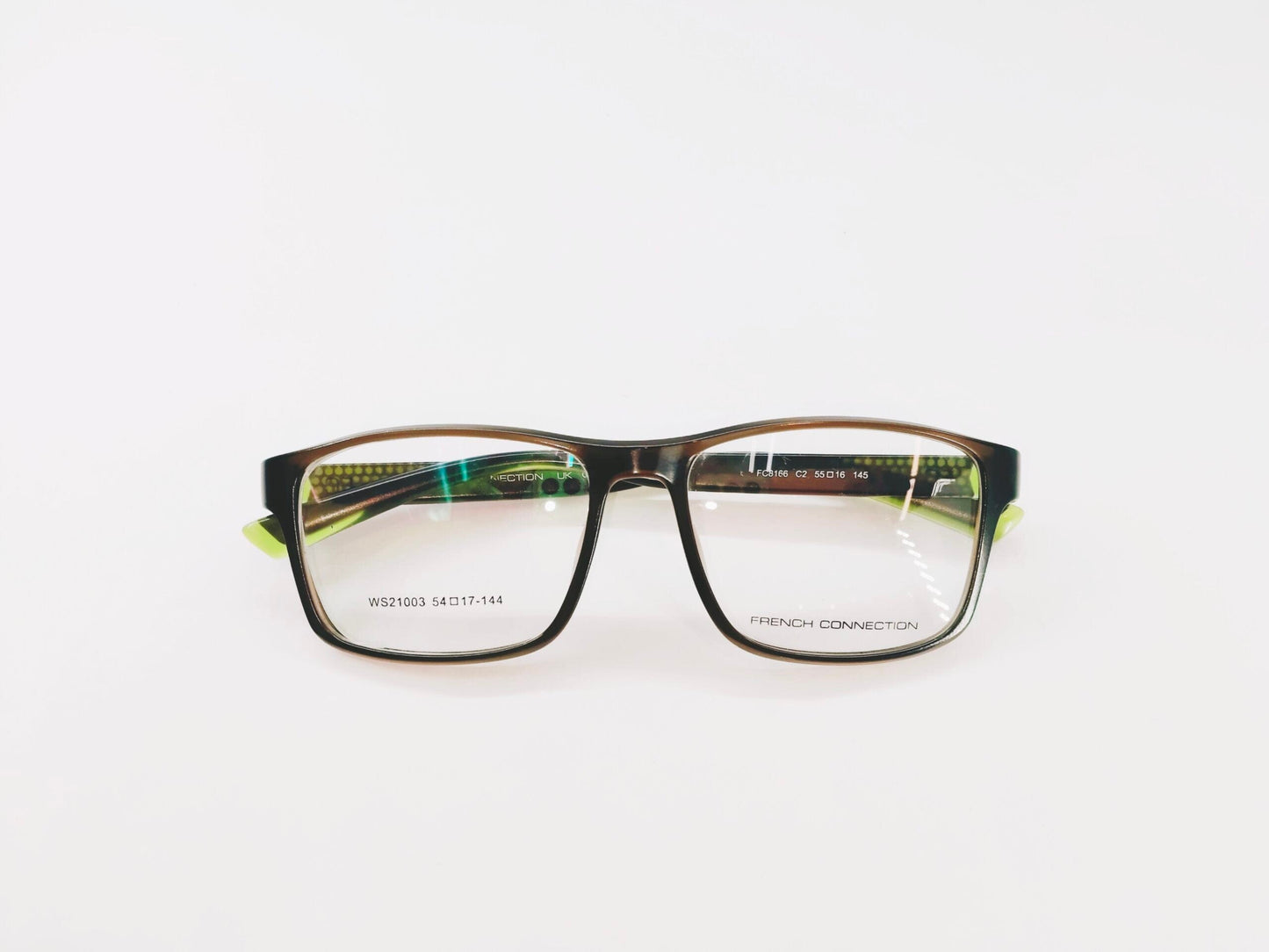 French Connection Eyeglasses French Connection Full Rim Rectangle Specs For Men & Women WS21003