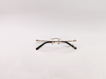 French Connection Eyeglasses French Connection Rimless Rectangle Specs For Men 117061