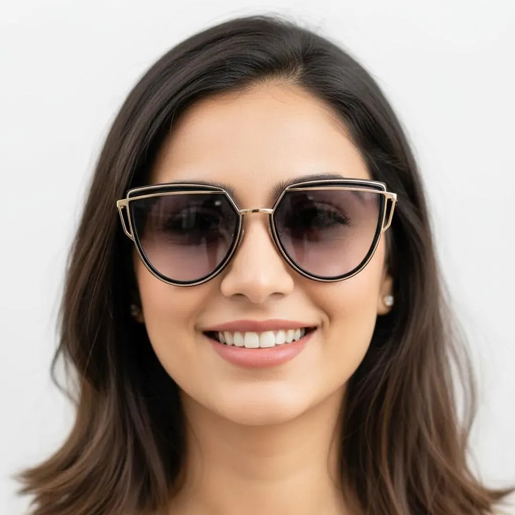 French Connection Sunglasses French Connection Full Rim Cat Eye Sunglasses For Women 149725