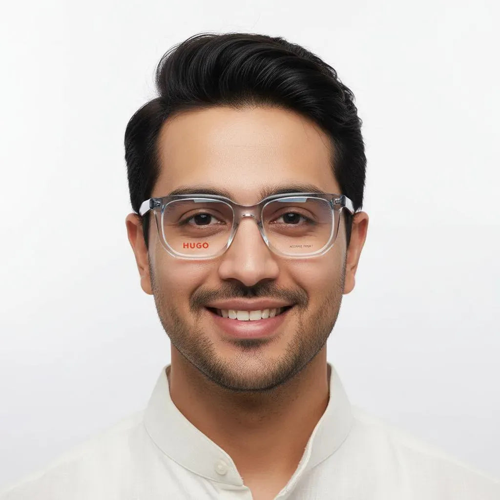 Hugo Eyeglasses Hugo Full Frame Square For Men 159773