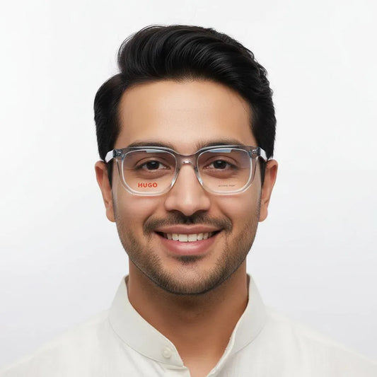 Hugo Eyeglasses Hugo Full Frame Square For Men 159773